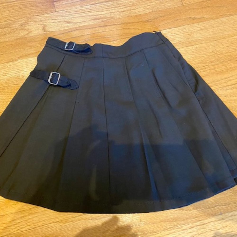 GIRLS KATIEJ NYC Black Brittany Skirt (Size 10)
